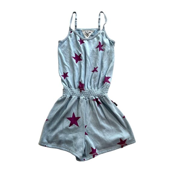 T2 Love Pink Stars Cami Romper - Picture 1 of 3
